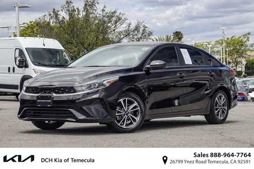 Aurora Black 2023 Kia Forte LXS