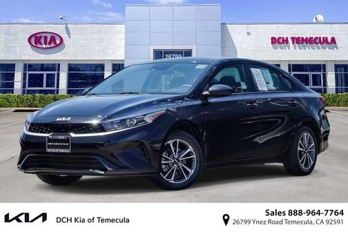 Aurora Black 2023 Kia Forte LXS