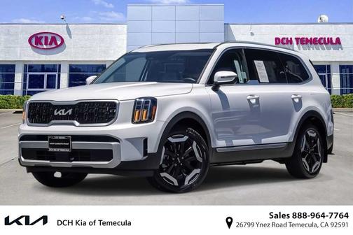 Glacial White Pearl 2024 Kia Telluride EX
