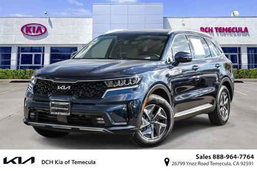 Gravity Blue 2023 Kia Sorento Hybrid EX