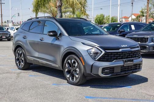 Shadow Matte Gray 2023 Kia Sportage Plug-In Hybrid X-Line Prestige