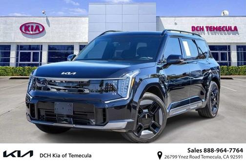 Aurora Black Pearl 2024 Kia EV9 GT-Line