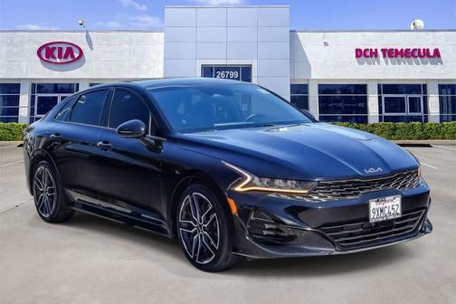 Ebony Black 2022 Kia K5 GT