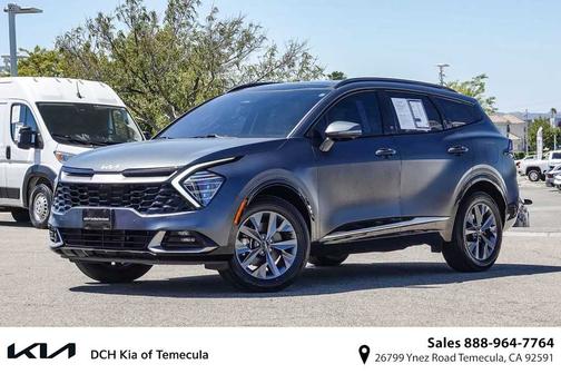 Shadow Matte Gray 2023 Kia Sportage Hybrid SX-Prestige