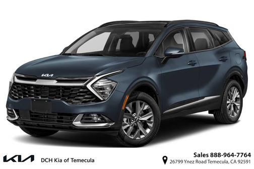 Shadow Matte Gray 2023 Kia Sportage Hybrid SX-Prestige