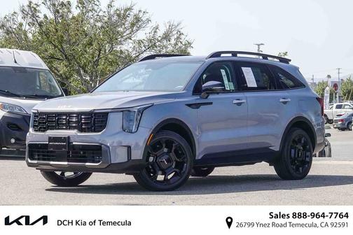 Everlasting Silver 2024 Kia Sorento X-Line SX
