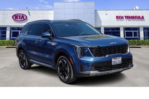 Mineral Blue 2025 Kia Sorento Plug-In Hybrid EX