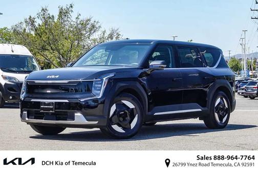 Aurora Black Pearl 2024 Kia EV9 Light Long Range