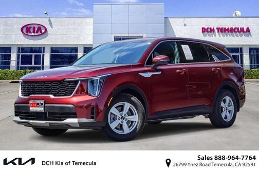 Dawning Red 2025 Kia Sorento LX
