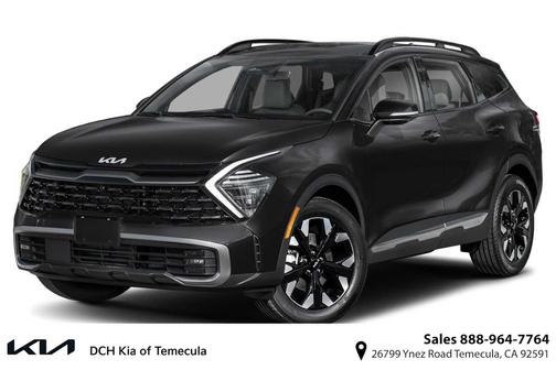 Jungle Green 2023 Kia Sportage Plug-In Hybrid X-Line Prestige
