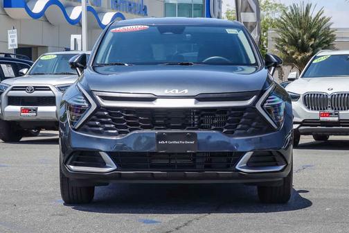 Gravity Gray 2025 Kia Sportage Hybrid LX