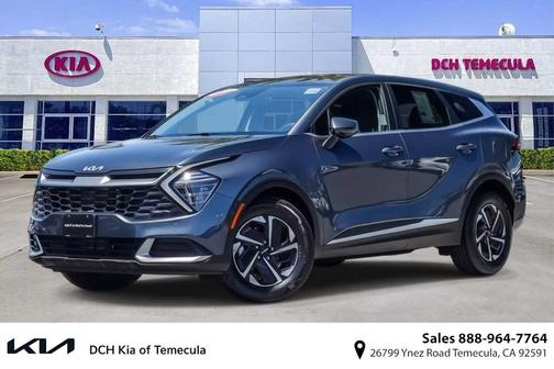 Gravity Gray 2025 Kia Sportage Hybrid LX