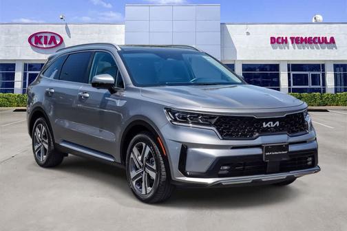 Steel Gray 2023 Kia Sorento Hybrid SX Prestige