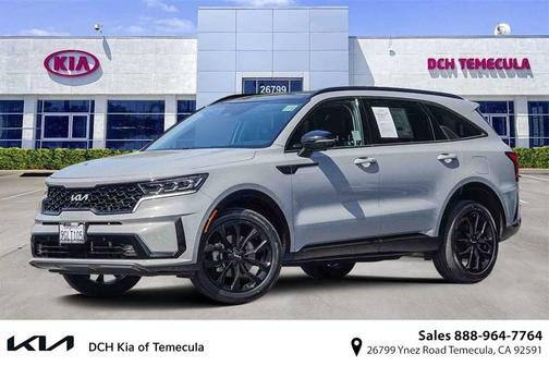 Wolf Gray 2023 Kia Sorento SX Prestige