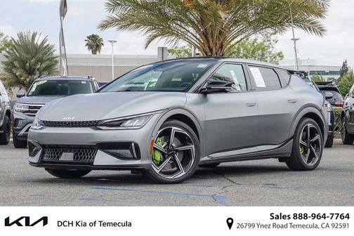Steel Matte Gray 2023 Kia EV6 GT