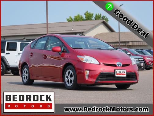 Barcelona Red Metallic 2012 Toyota Prius Two
