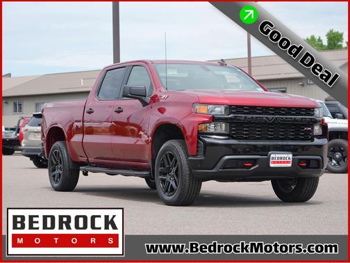 Cherry Red Tintcoat 2021 Chevrolet Silverado 1500 Custom Trail Boss