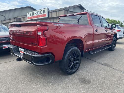 Cherry Red Tintcoat 2021 Chevrolet Silverado 1500 Custom Trail Boss