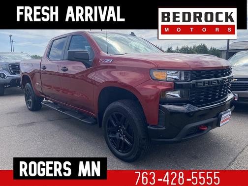 Cherry Red Tintcoat 2021 Chevrolet Silverado 1500 Custom Trail Boss