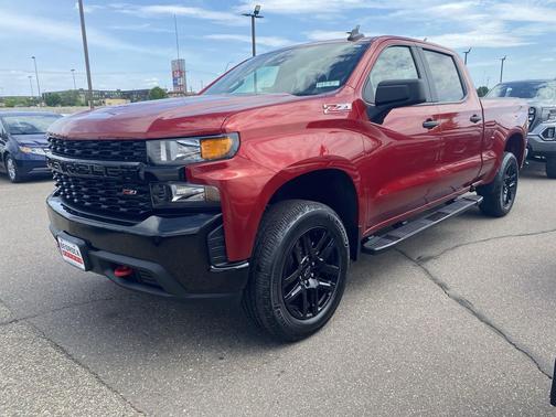Cherry Red Tintcoat 2021 Chevrolet Silverado 1500 Custom Trail Boss