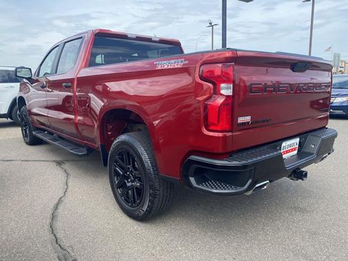 Cherry Red Tintcoat 2021 Chevrolet Silverado 1500 Custom Trail Boss