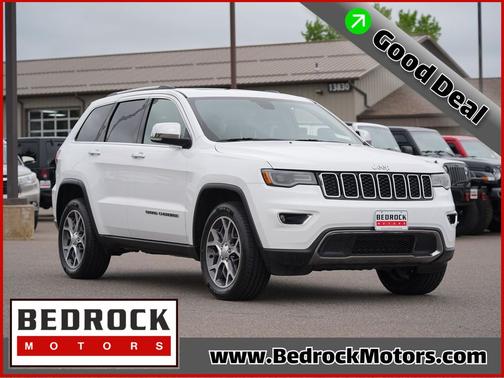 Bright White Clearcoat 2019 Jeep Grand Cherokee Limited