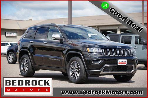 Diamond Black Crystal Pearlcoat 2018 Jeep Grand Cherokee Limited