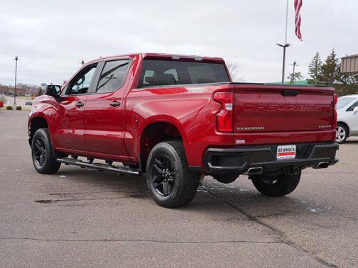 Cherry Red Tintcoat 2021 Chevrolet Silverado 1500 Custom Trail Boss