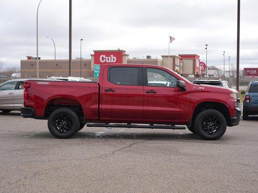 Cherry Red Tintcoat 2021 Chevrolet Silverado 1500 Custom Trail Boss