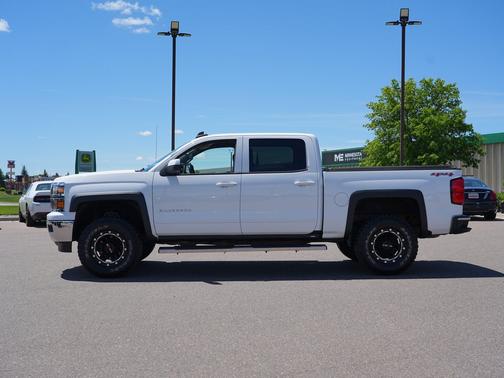 Summit White 2015 Chevrolet Silverado 1500 1LT