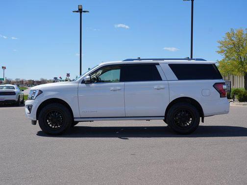 Star White Metallic Tri-Coat 2021 Ford Expedition Max Platinum