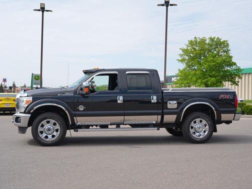 Black 2012 Ford F-350 Lariat