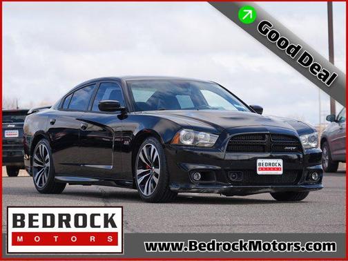 Pitch Black 2013 Dodge Charger SRT8