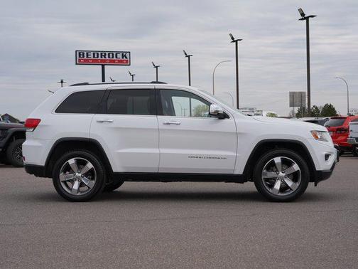 Bright White Clearcoat 2016 Jeep Grand Cherokee Limited