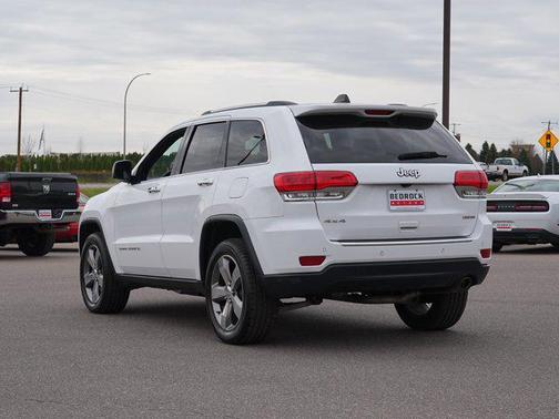 Bright White Clearcoat 2016 Jeep Grand Cherokee Limited