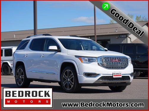 White 2019 GMC Acadia Denali