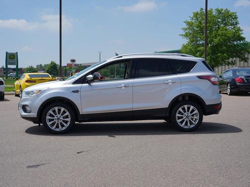 Ingot Silver Metallic 2017 Ford Escape Titanium