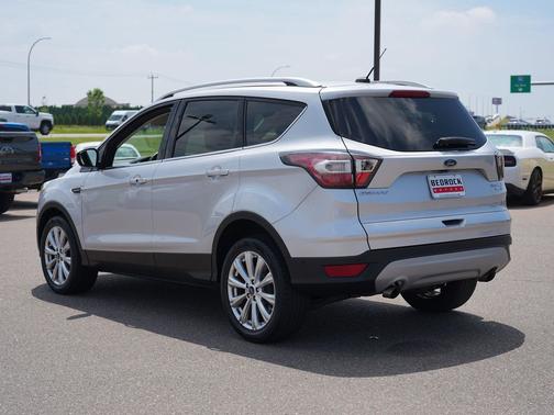 Ingot Silver Metallic 2017 Ford Escape Titanium