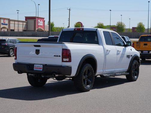 Bright White Clearcoat 2019 RAM 1500 Classic Warlock Quad Cab 4x4 6'4' Box