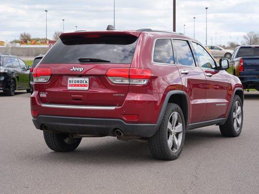 Deep Cherry Red Crystal Pearlcoat 2014 Jeep Grand Cherokee Limited