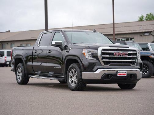 Ebony Twilight Metallic 2021 GMC Sierra 1500 SLE