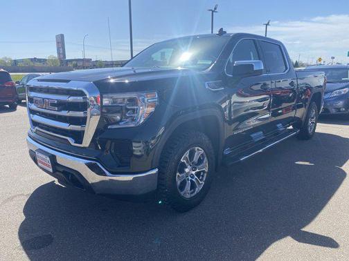 Ebony Twilight Metallic 2021 GMC Sierra 1500 SLE
