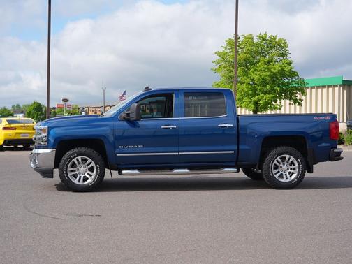 Deep Ocean Blue Metallic 2017 Chevrolet Silverado 1500 LTZ