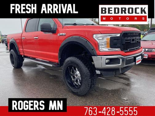 Race Red 2018 Ford F-150 XLT