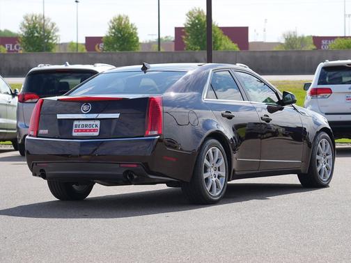 Black Cherry 2009 Cadillac CTS Base