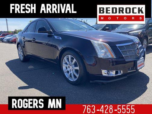 Black Cherry 2009 Cadillac CTS Base