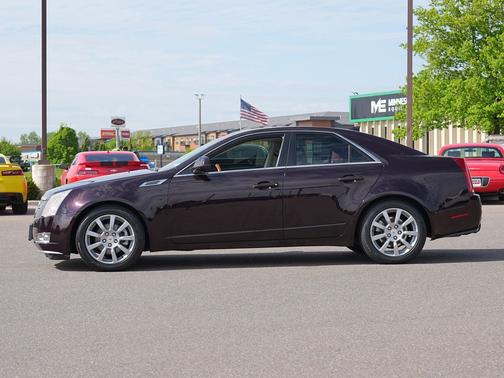 Black Cherry 2009 Cadillac CTS Base