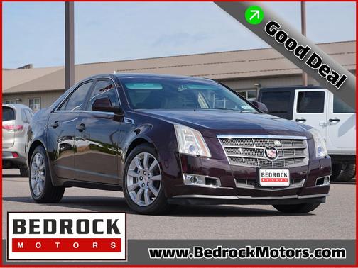 Black Cherry 2009 Cadillac CTS Base