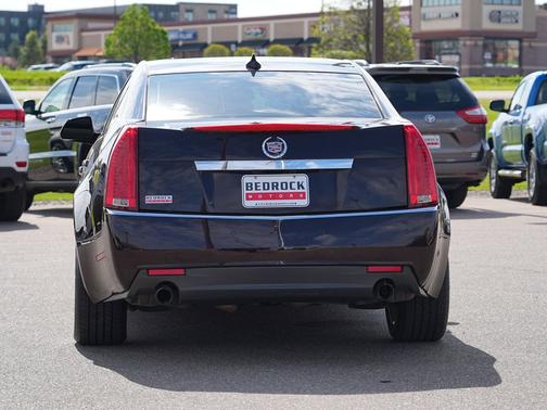 Black Cherry 2009 Cadillac CTS Base