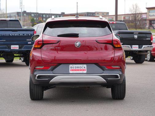 Chili Red Metallic 2021 Buick Encore GX Essence